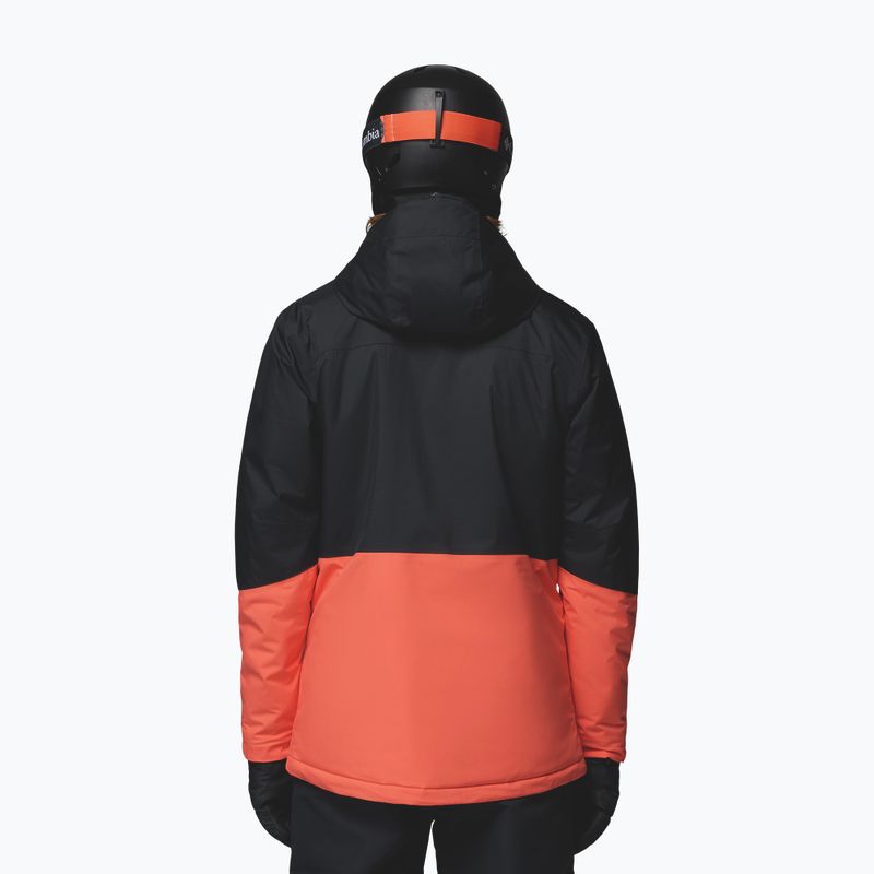 Giacca da sci uomo Columbia Iceberg Point II zing/black 3