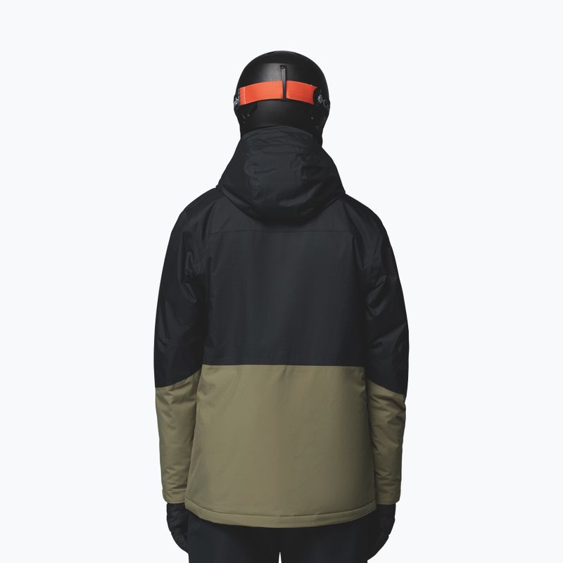 Giacca da sci uomo Columbia Iceberg Point II stone green/black 3