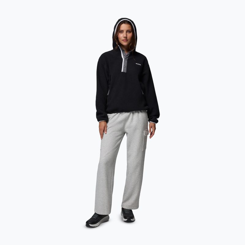 Pile da donna Columbia Helvetia II Hoodie black 2