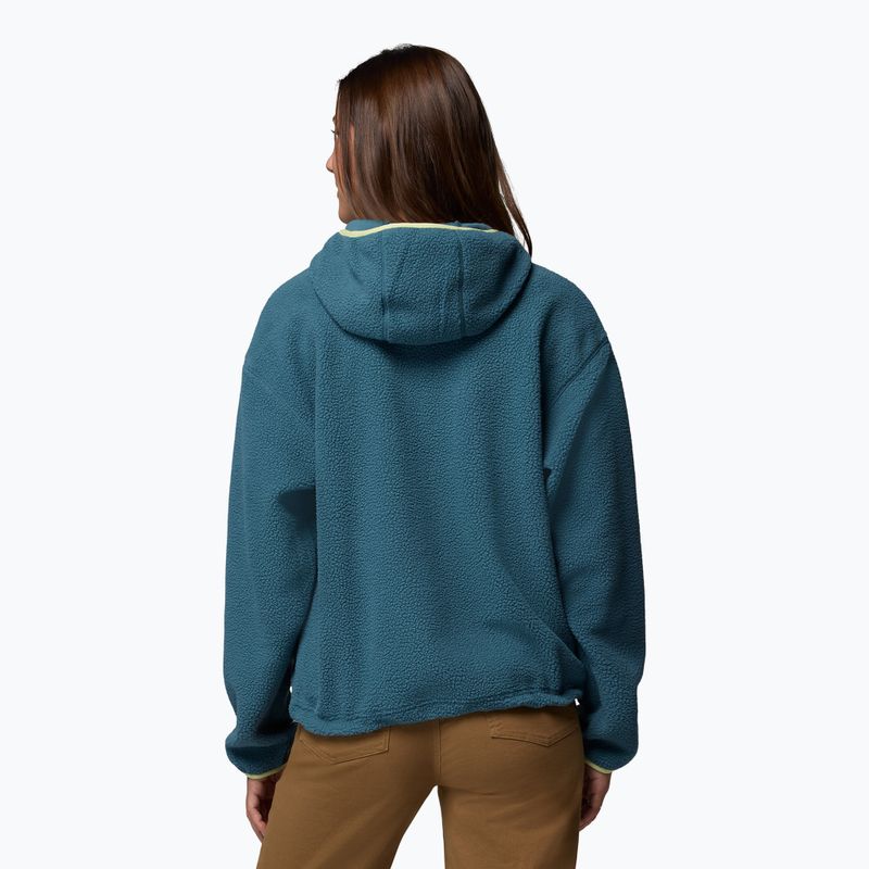 Pile donna Columbia Helvetia II Hoodie everblue 3
