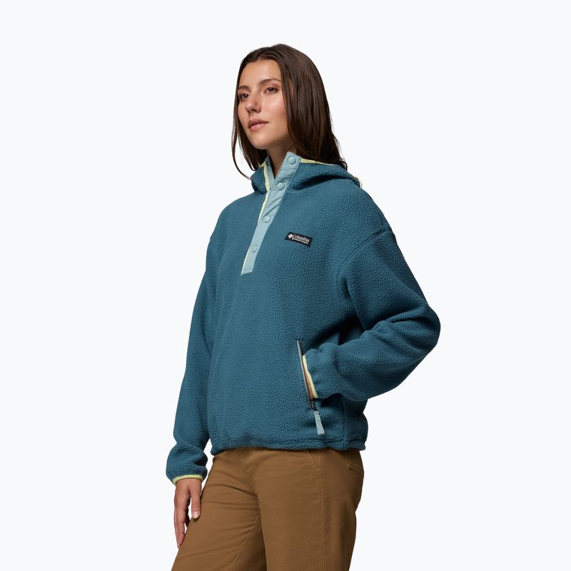 Pile donna Columbia Helvetia II Hoodie everblue 4