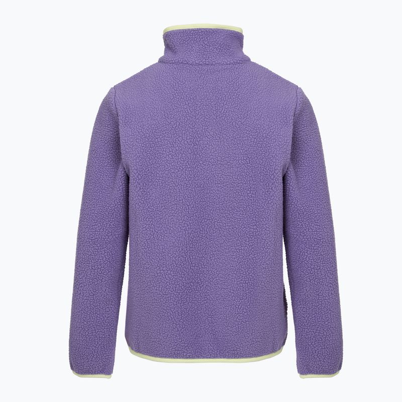 Felpa in pile per bambini Columbia Halvetia II Half Snap Fleece stormwatch/lavender pearl 2