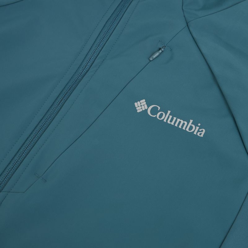 Giacca softshell da uomo Columbia Trailborne everblue 3