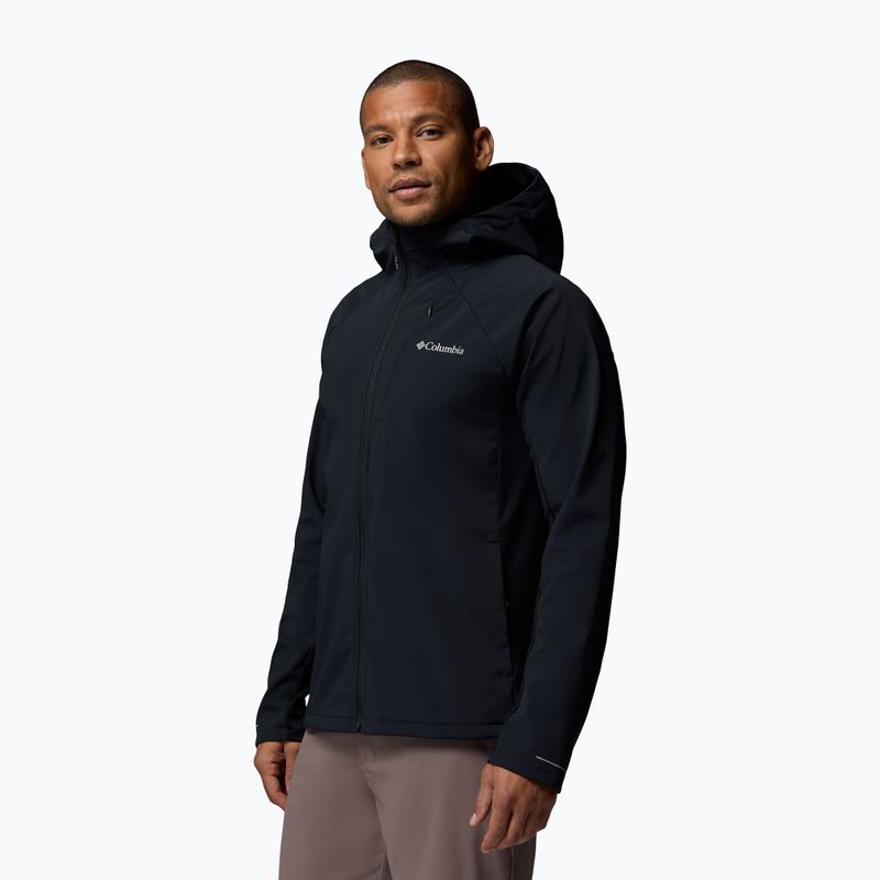 Giacca softshell da uomo Columbia Trailborne black 4