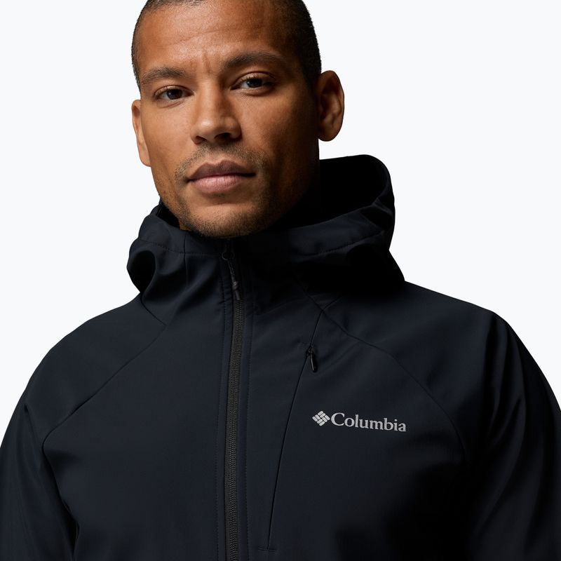Giacca softshell da uomo Columbia Trailborne black 7