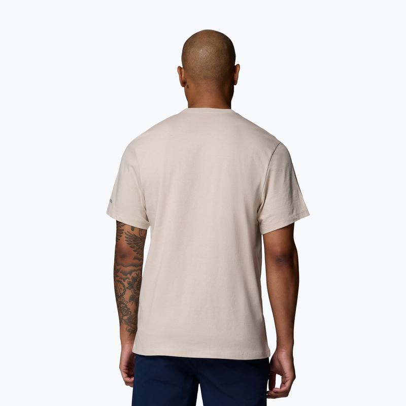 Maglietta da uomo Columbia CSC Seasonal Graphic dark stone/heavenly stacked gem 3