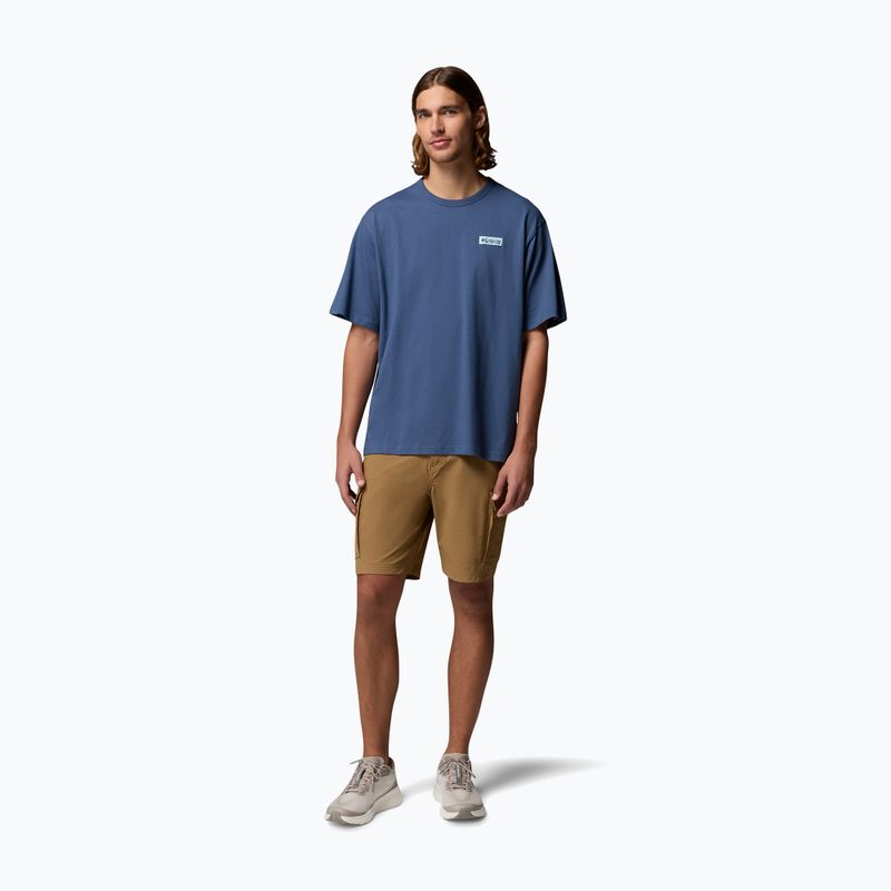 Maglietta da uomo Columbia CSC Heavyweight Iconic Tee dark mountain/csc box logo 2