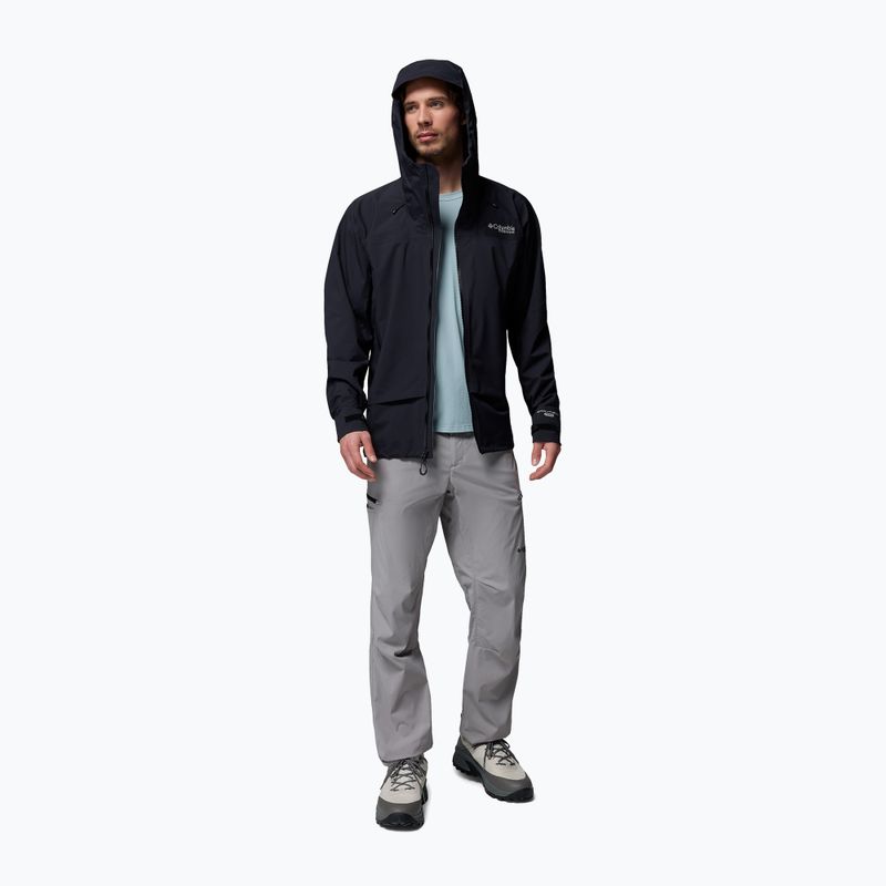 Giacca softshell da uomo Columbia Saudan Pro 3L black 2