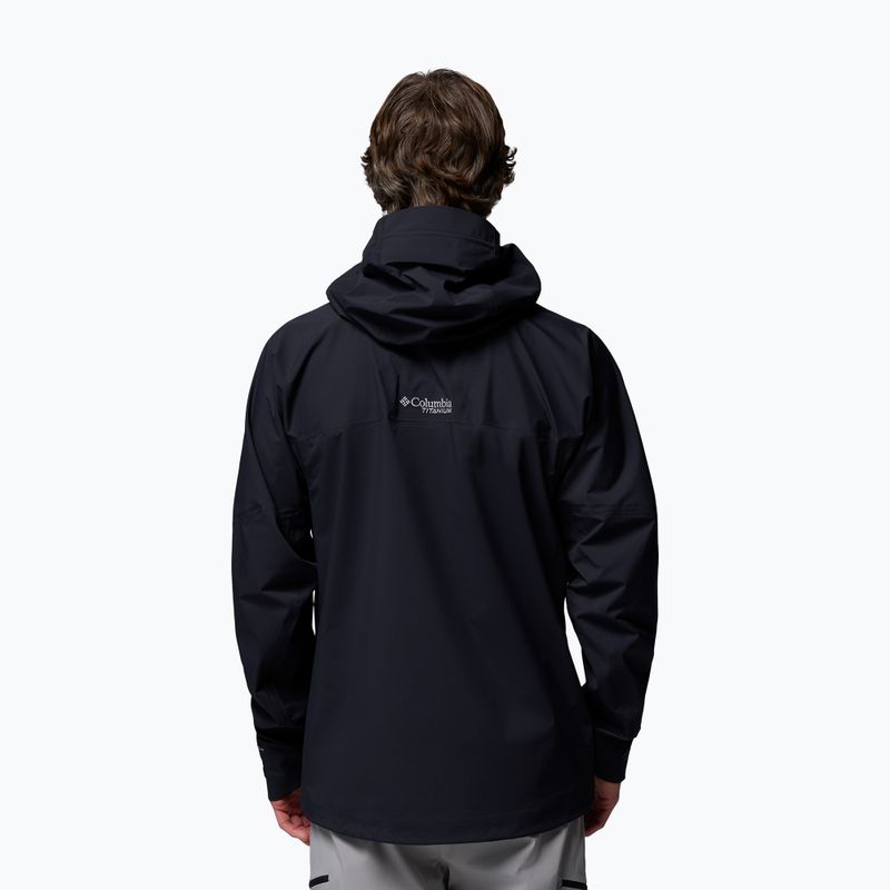 Giacca softshell da uomo Columbia Saudan Pro 3L black 3