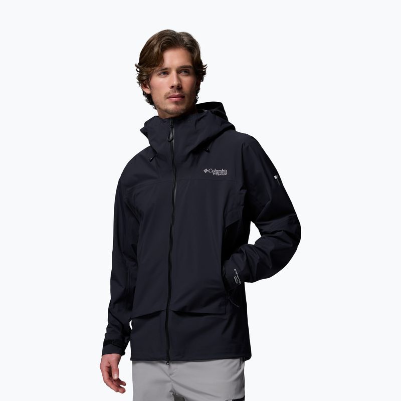 Giacca softshell da uomo Columbia Saudan Pro 3L black 4