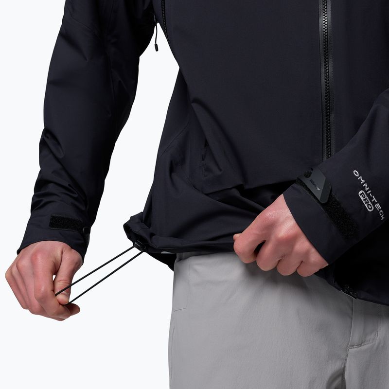 Giacca softshell da uomo Columbia Saudan Pro 3L black 12