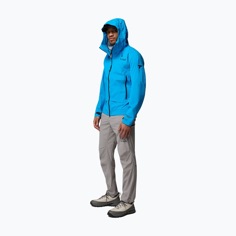 Giacca softshell da uomo Columbia Saudan Pro 3L compass blue 2