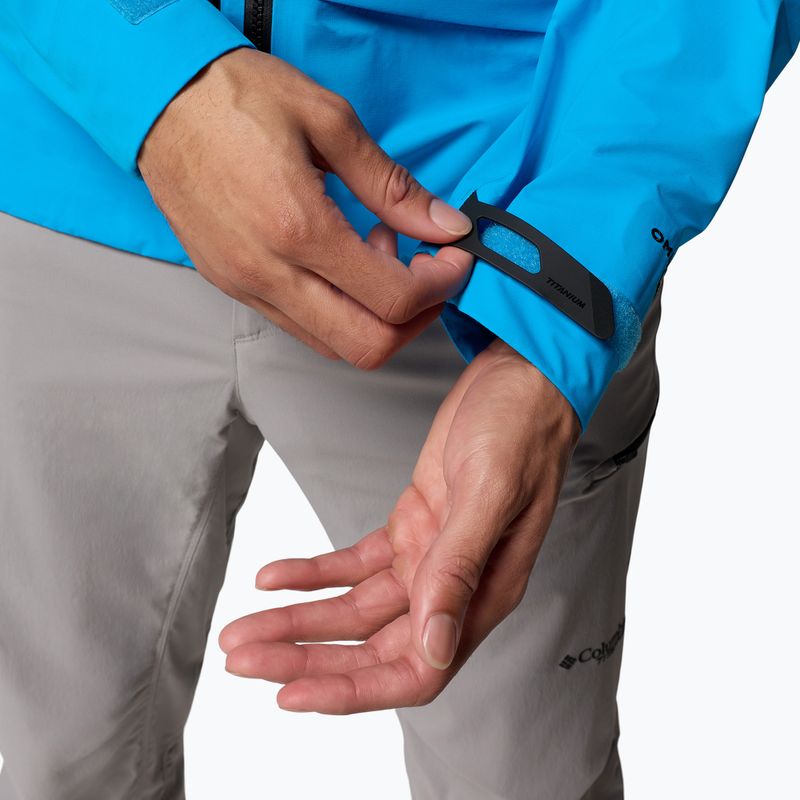 Giacca softshell da uomo Columbia Saudan Pro 3L compass blue 11