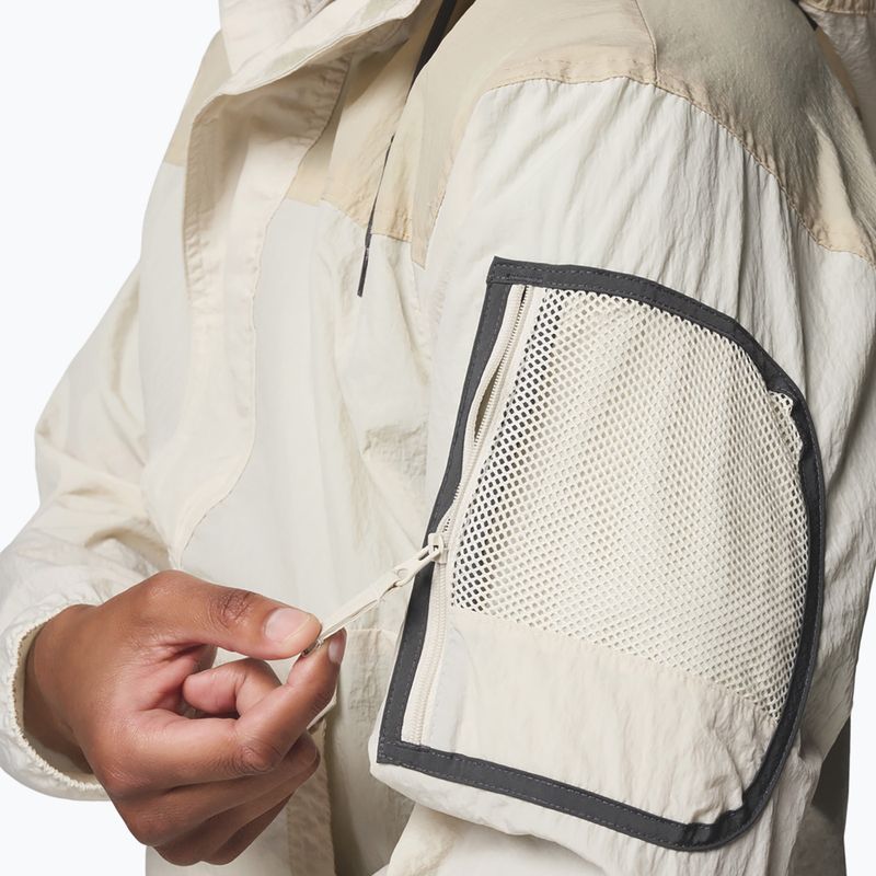 Giacca antivento da uomo Columbia Challenger Windbreaker Anorak dark stone/ancient fossil 6