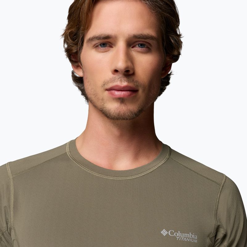 Maglietta da uomo Columbia Diamond Peak Pro stone green 5