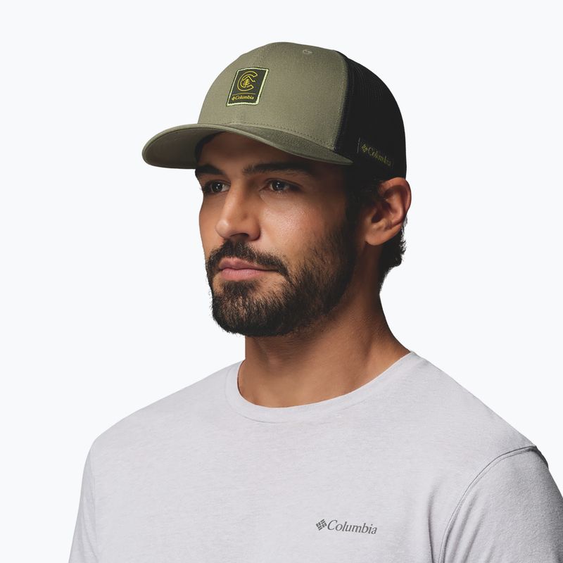 Cappellino con visiera Columbia Mesh Ball stone green/columbia c-tree 5