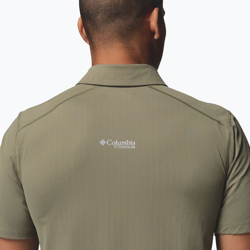 Maglietta da uomo Columbia Diamond Peak Pro Polo stone green 6