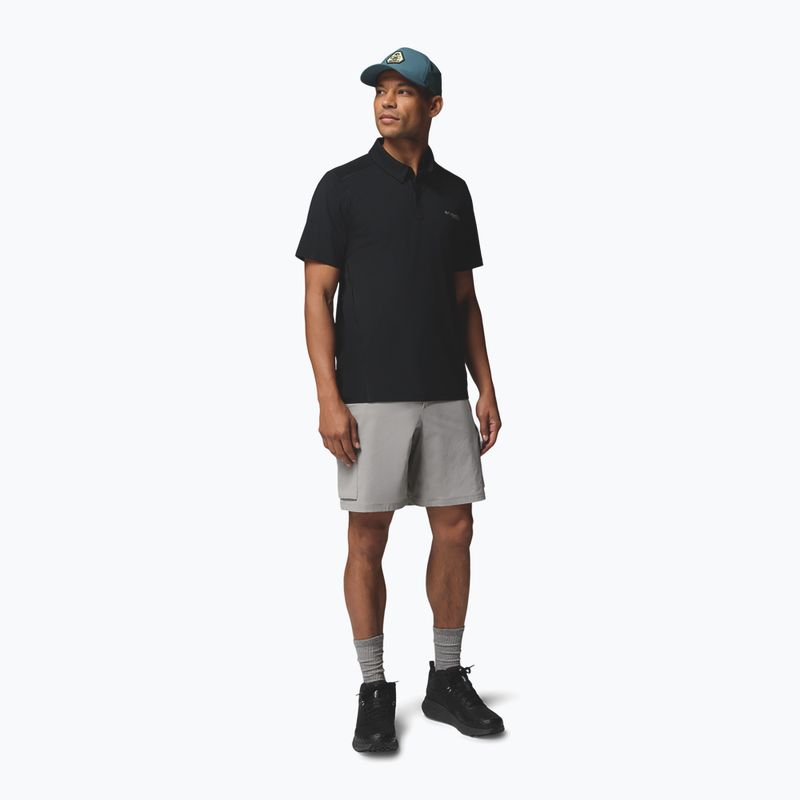 Maglietta da uomo Columbia Diamond Peak Pro Polo black 2
