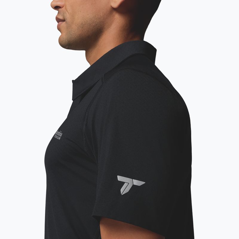 Maglietta da uomo Columbia Diamond Peak Pro Polo black 5