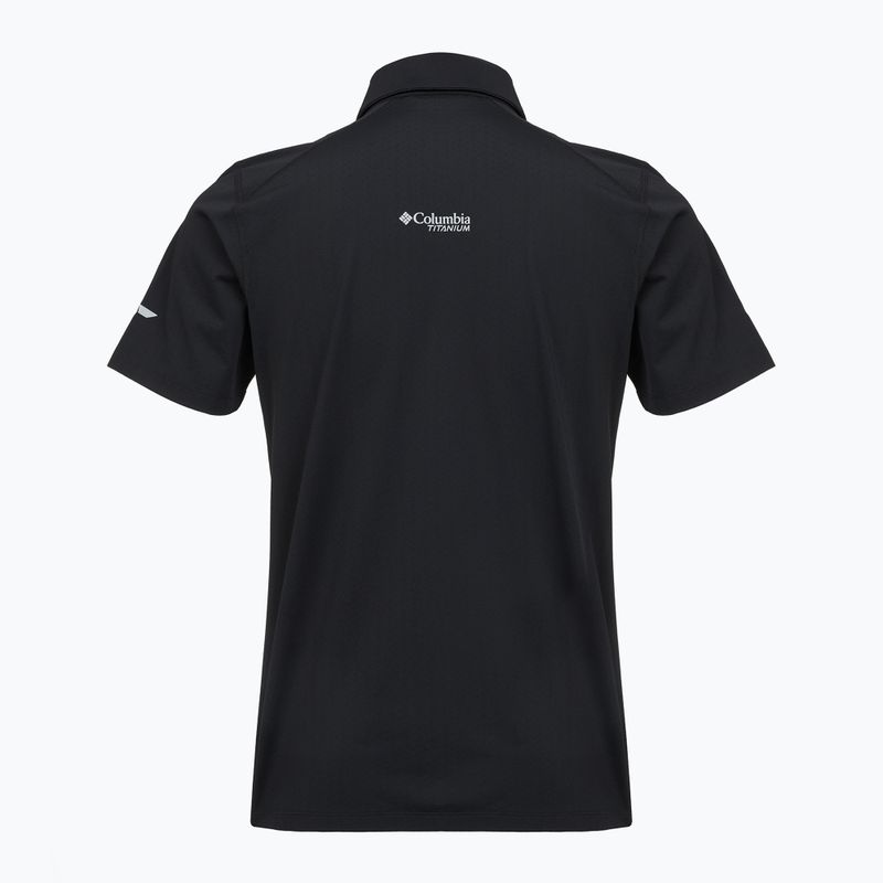 Maglietta da uomo Columbia Diamond Peak Pro Polo black 2