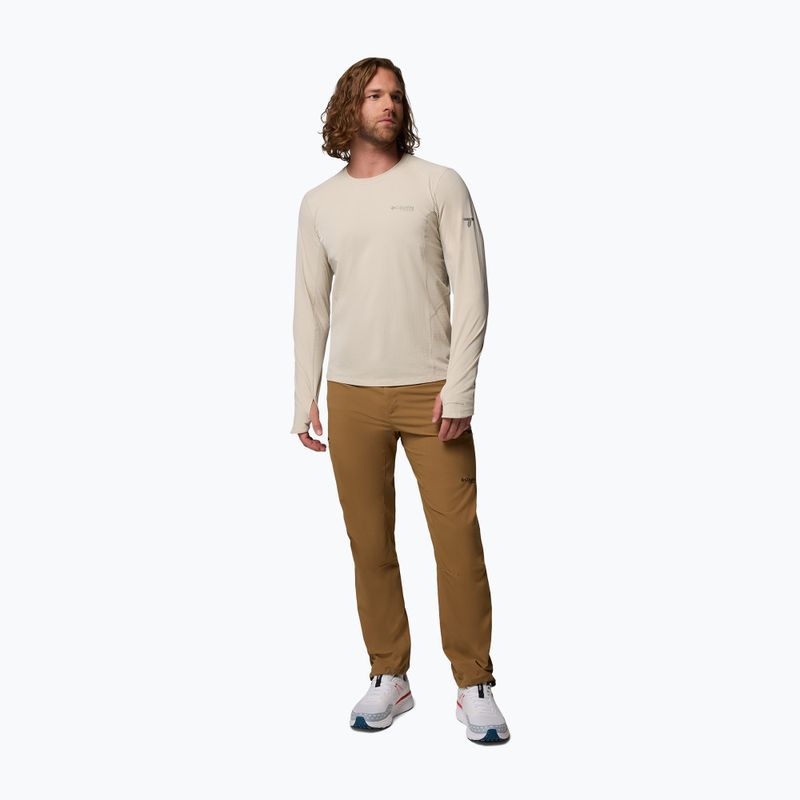 Maglia a maniche lunghe da uomo Columbia Diamond Peak Pro Crew dark stone 2