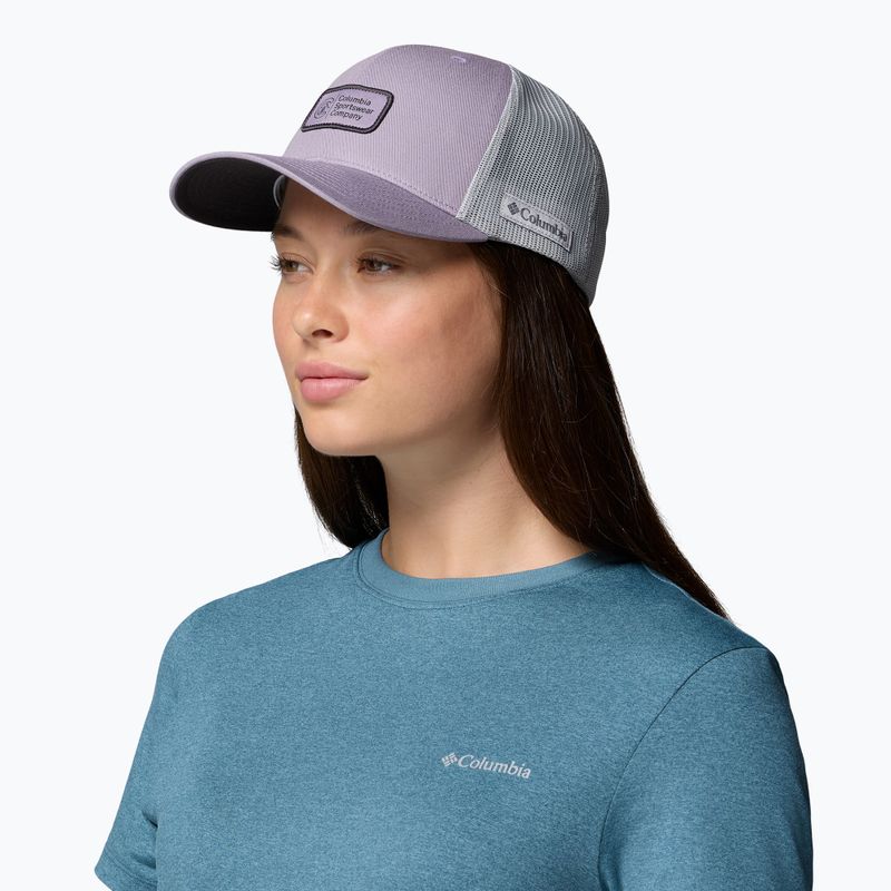 Cappellino con visiera Columbia Mesh Snap Back shale purple/columbia c-tree wide 4