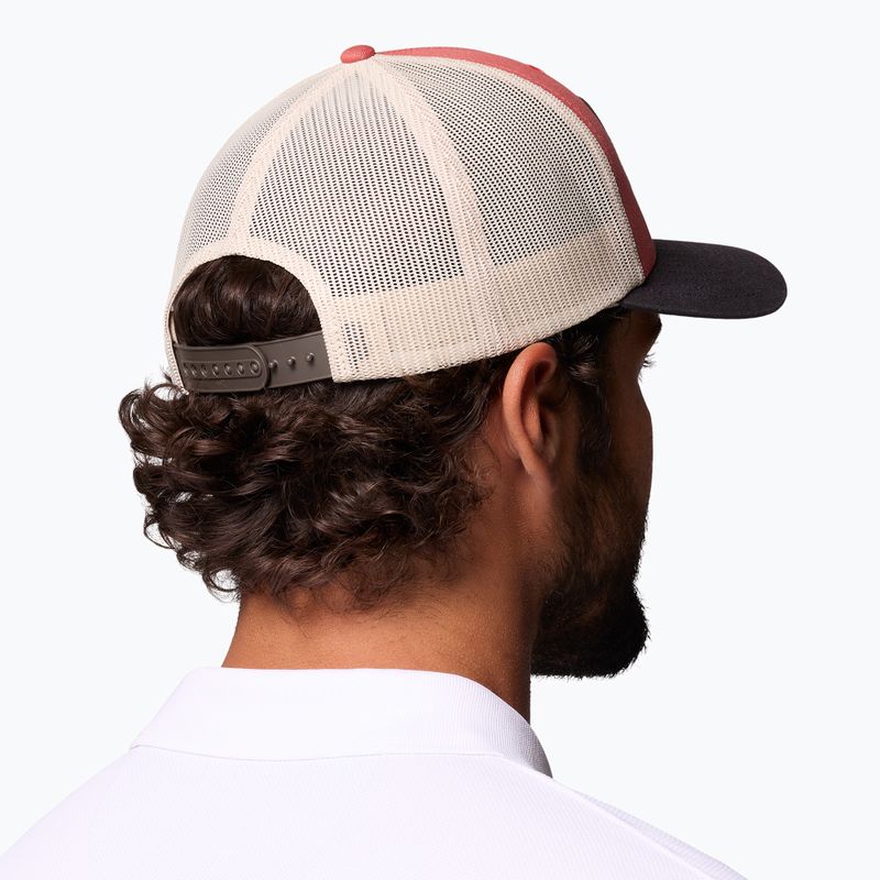 Cappellino con visiera Columbia Mesh Snap Back washed red/shark/dark stone/iron 6