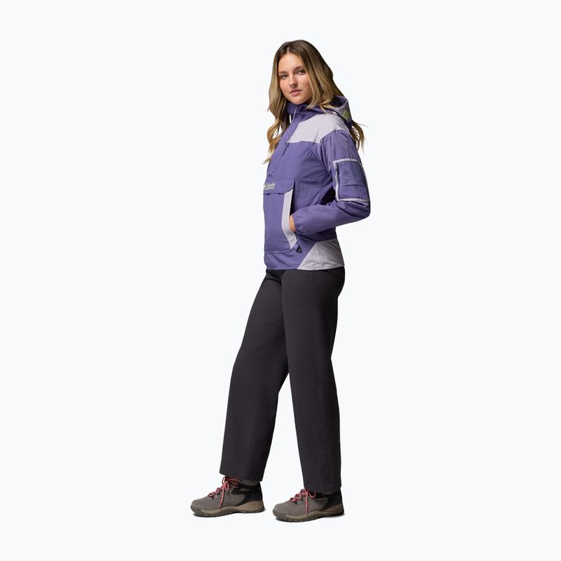 Giacca antivento da donna Columbia Challenger II Windbreaker stormwatch/lavender pearl 2