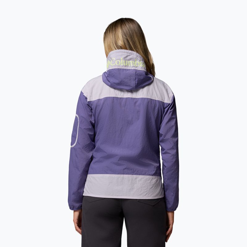 Giacca antivento da donna Columbia Challenger II Windbreaker stormwatch/lavender pearl 3