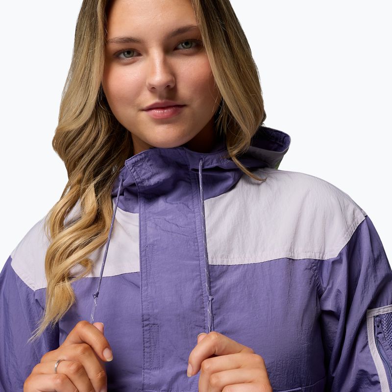 Giacca antivento da donna Columbia Challenger II Windbreaker stormwatch/lavender pearl 5