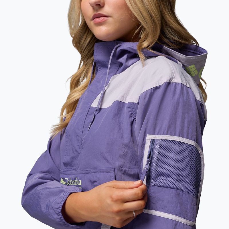 Giacca antivento da donna Columbia Challenger II Windbreaker stormwatch/lavender pearl 6