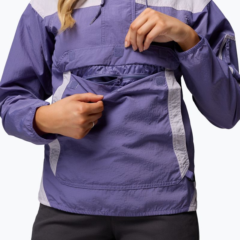 Giacca antivento da donna Columbia Challenger II Windbreaker stormwatch/lavender pearl 7
