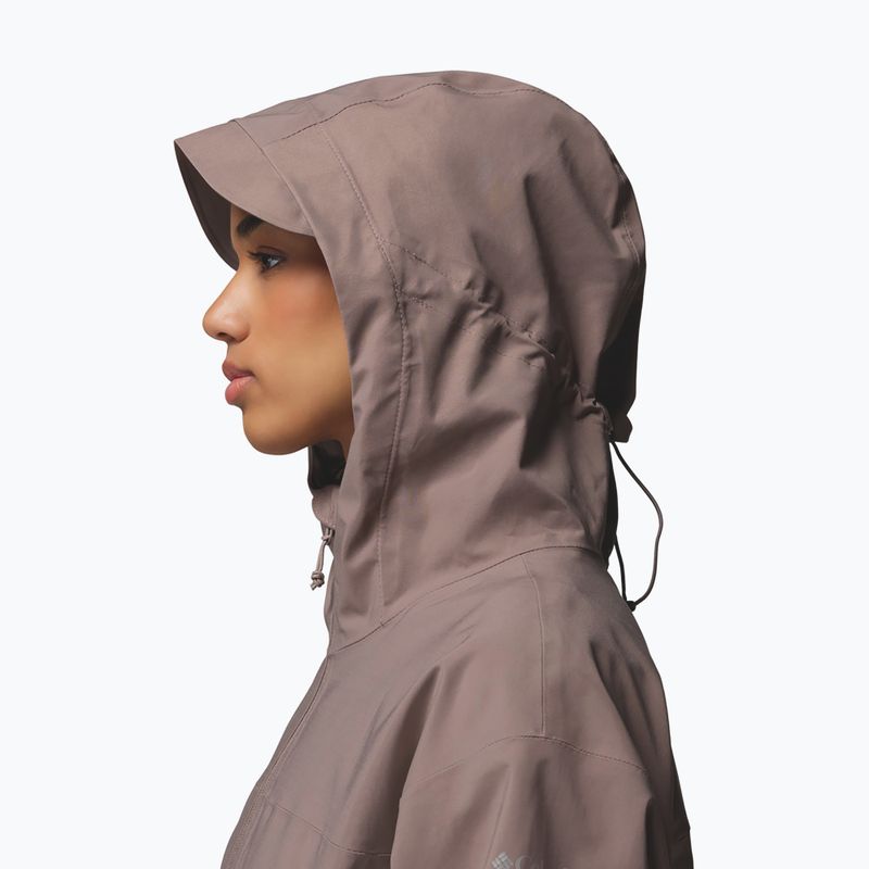 Impermeabile da donna Columbia Weekend Adventure II Long Shell iron 9