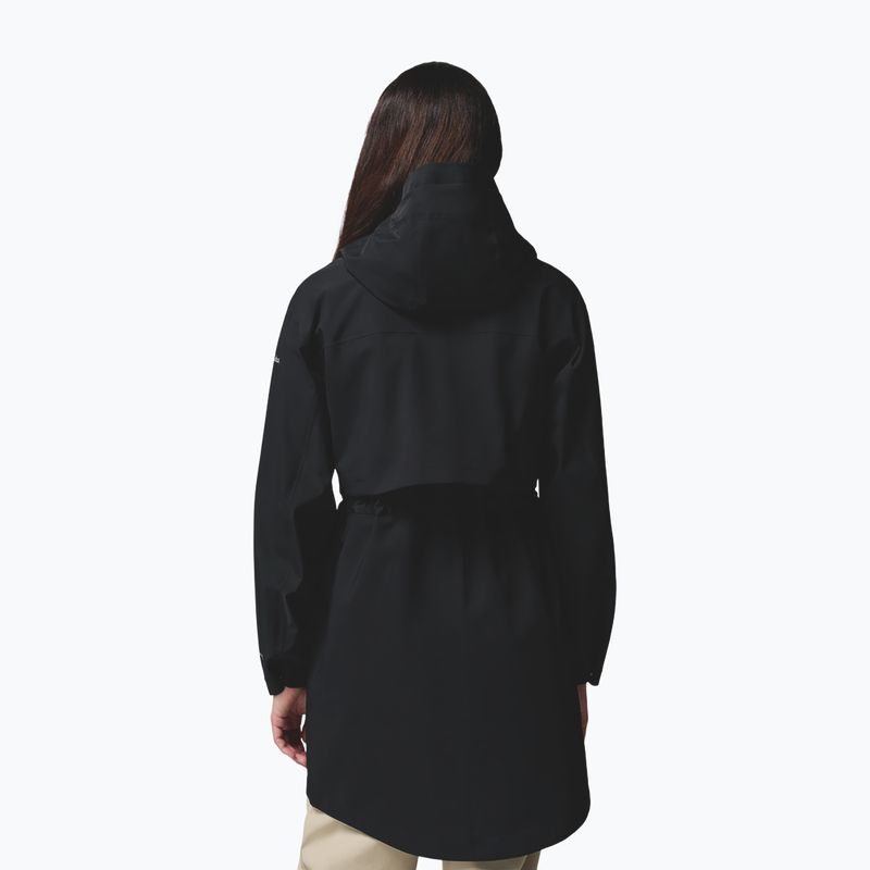 Impermeabile da donna Columbia Weekend Adventure II Long Shell black 3