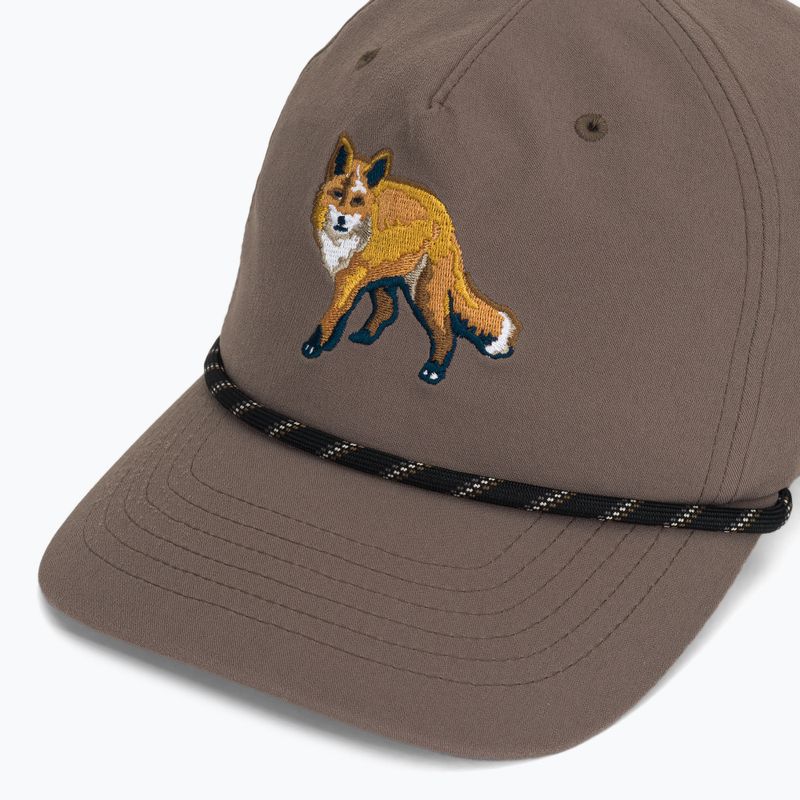 Cappellino con visiera Columbia Ecoscape 3D Stretch Snapback iron/fox 3