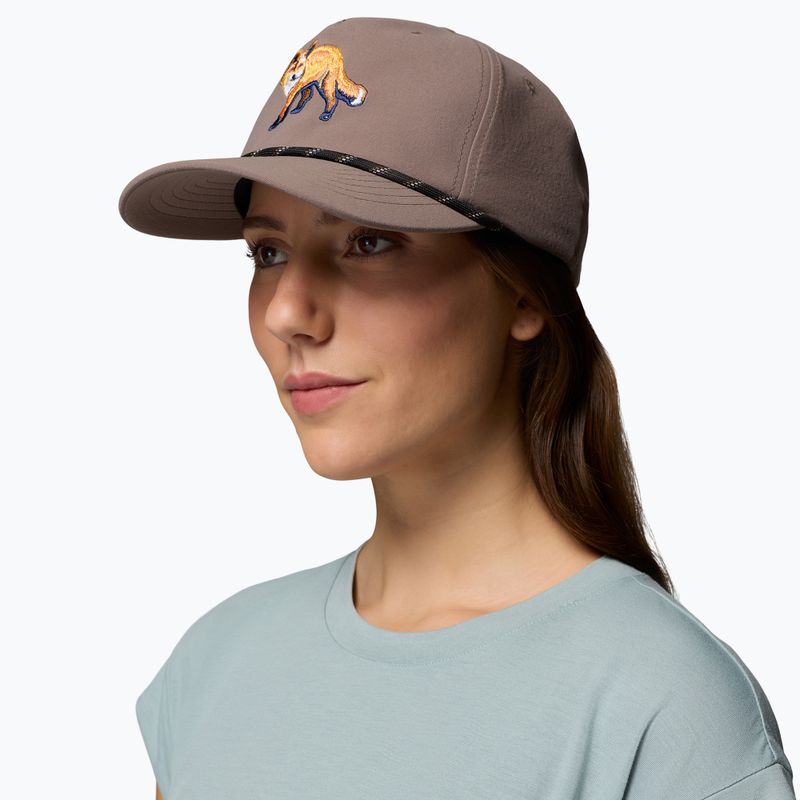 Cappellino con visiera Columbia Ecoscape 3D Stretch Snapback iron/fox 3