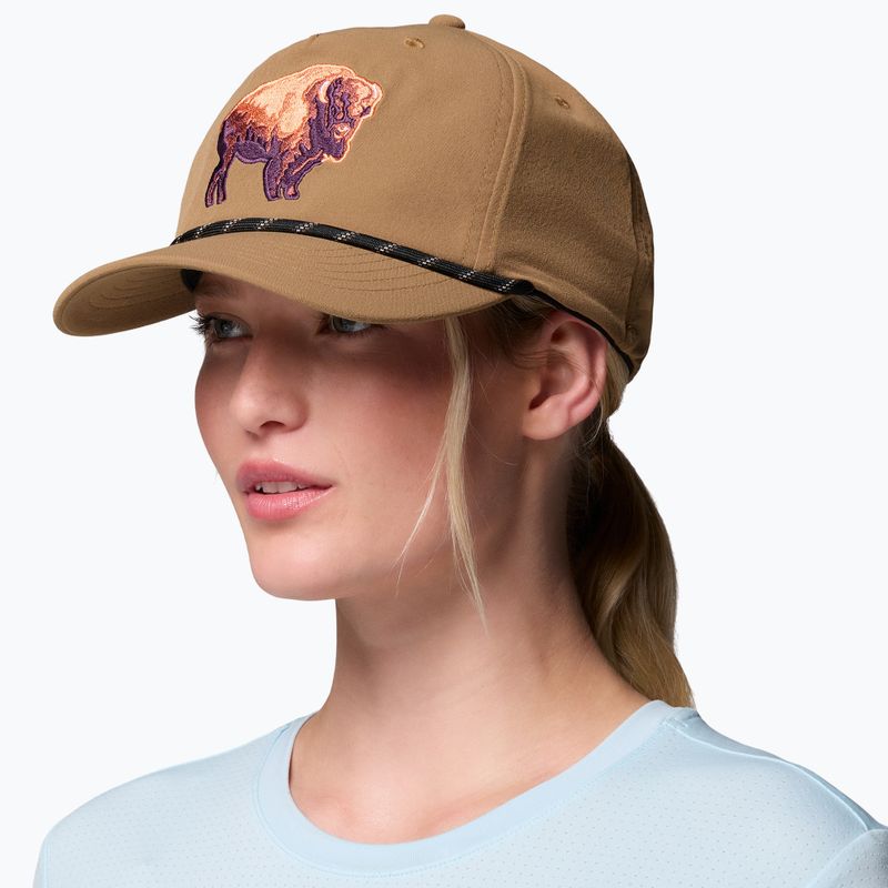 Cappellino con visiera Columbia Ecoscape 3D Stretch Snapback delta/buffalo 3