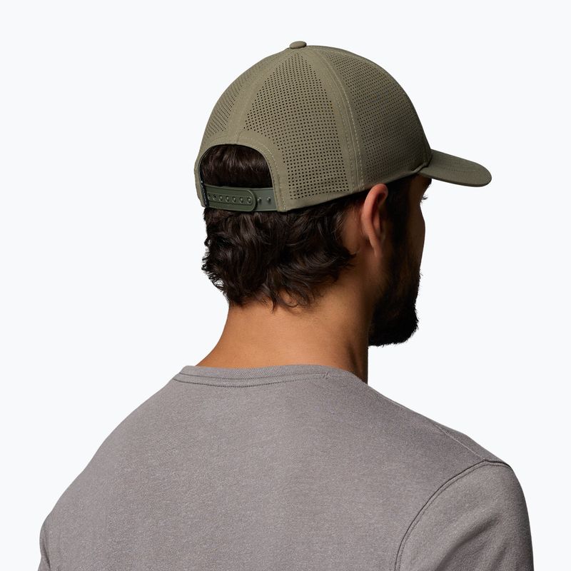 Cappellino con visiera Columbia Mountaincap II 3D Stretch Snapback stone green/outdoor original 6