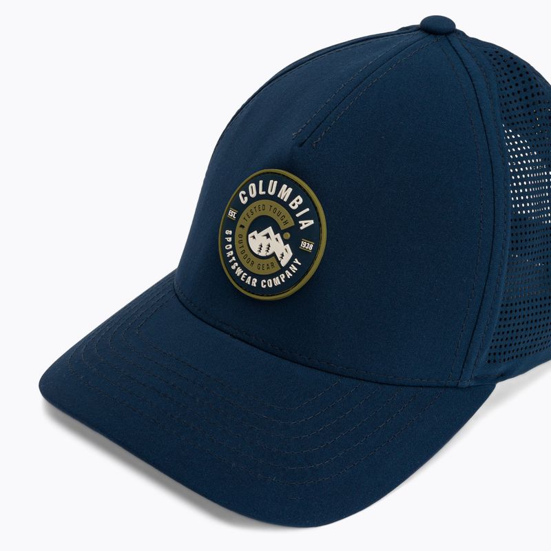 Cappellino con visiera Columbia Mountaincap II 3D Stretch Snapback collegiate navy/c sport 3