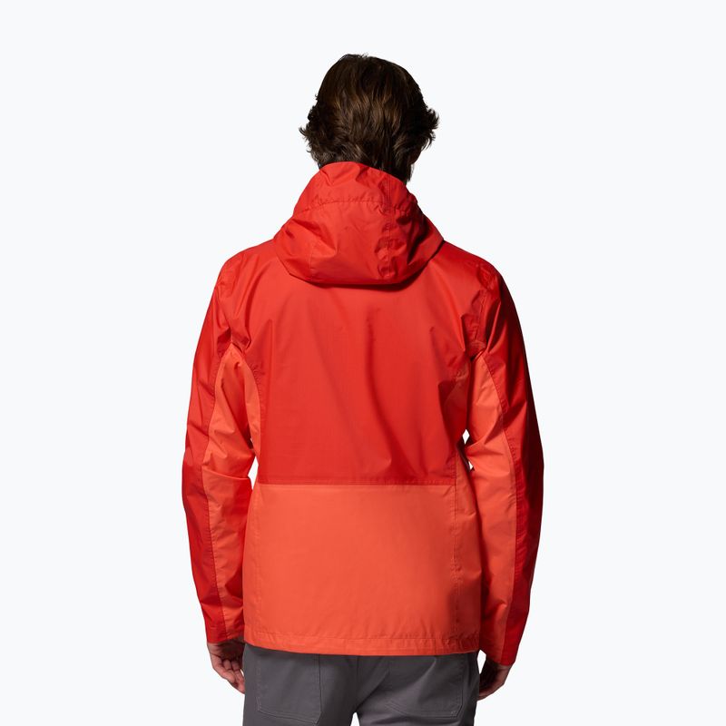 Giacca antipioggia da uomo Columbia Pouring Adventure III super sonic/zing 3