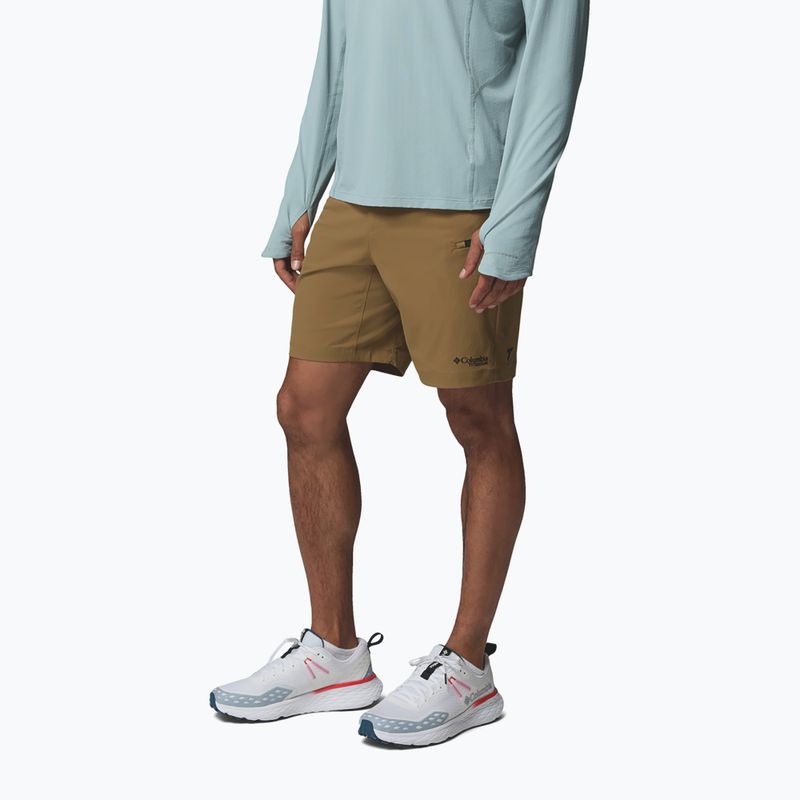 Pantaloncini da trekking da uomo Columbia Cosmiques Pro Nylon delta 4