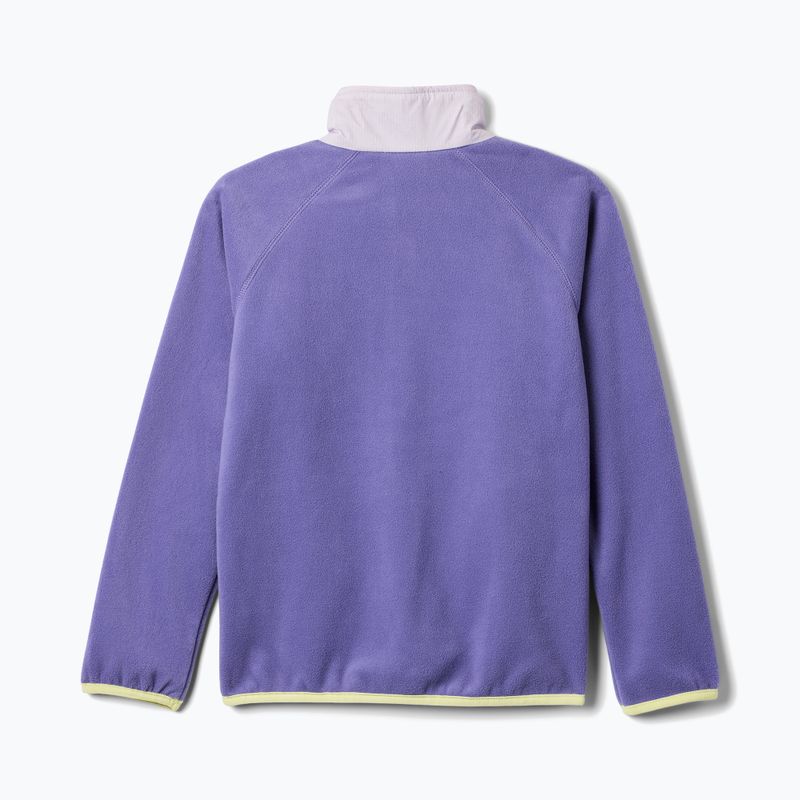 Felpa in pile per bambini Columbia Fast Trek V Full Zip stormwatch/lavender pearl 2