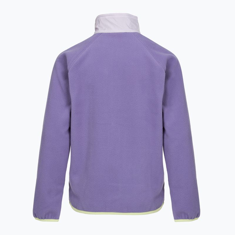 Felpa in pile per bambini Columbia Fast Trek V Full Zip stormwatch/lavender pearl 2