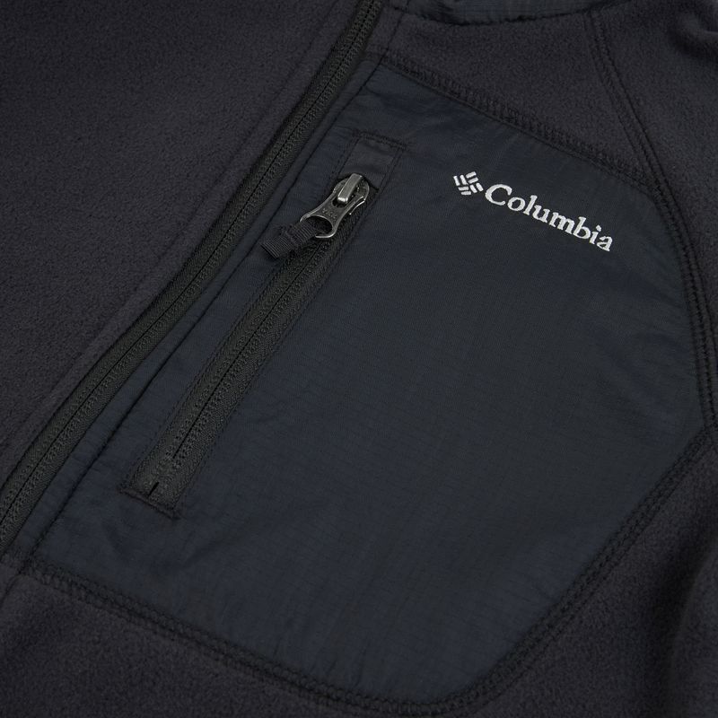 Felpa in pile per bambini Columbia Fast Trek V Full Zip black 3