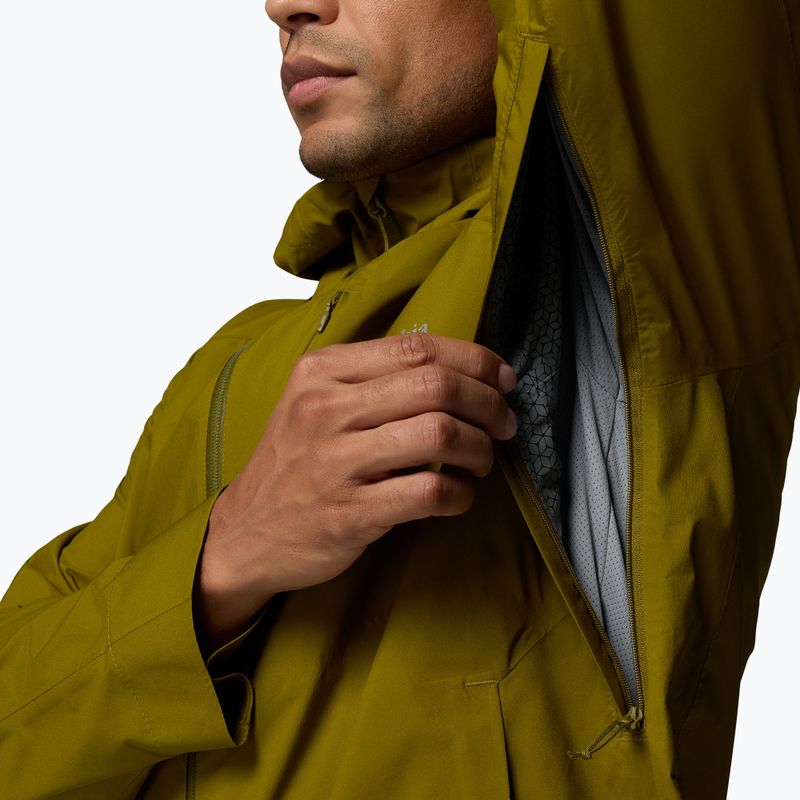 Giacca softshell da uomo Columbia Trailborne 2.5L mossy green 9