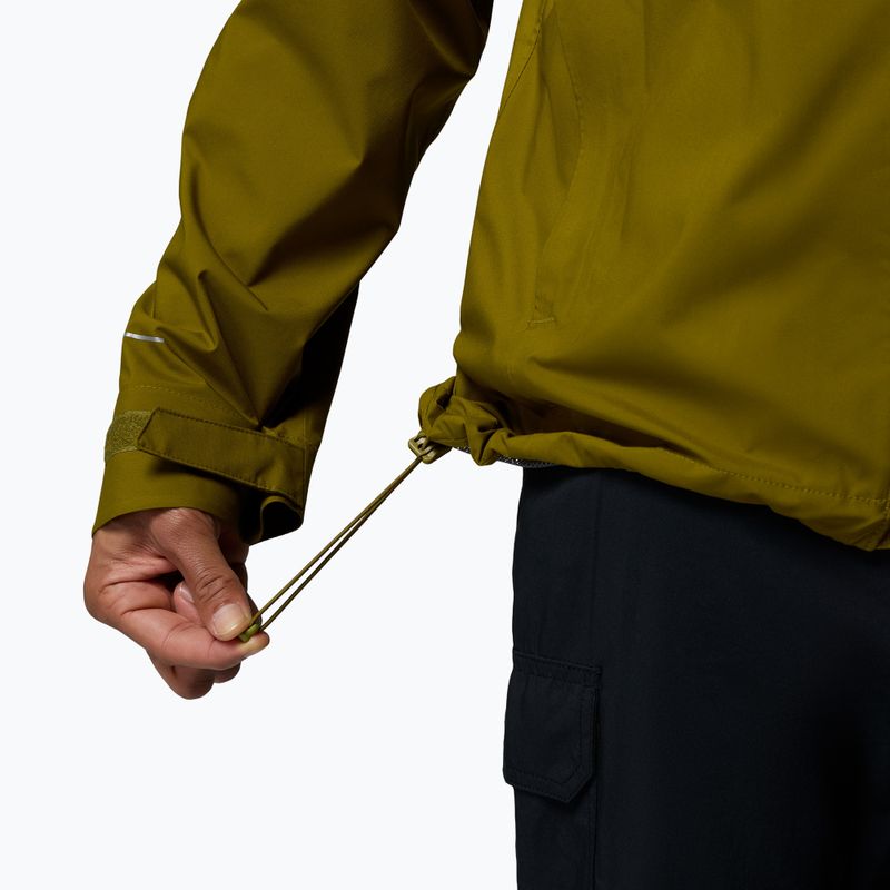 Giacca softshell da uomo Columbia Trailborne 2.5L mossy green 12