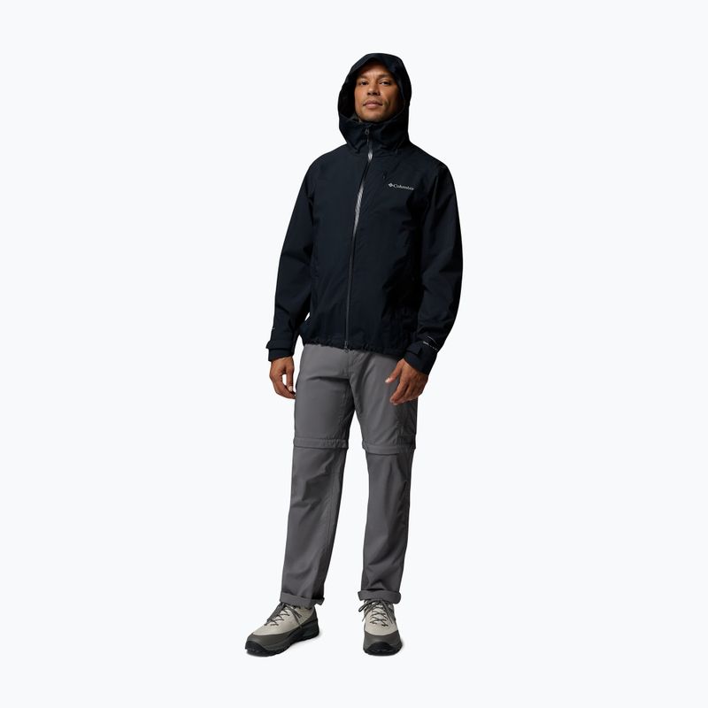 Giacca softshell da uomo Columbia Trailborne 2.5L black 2