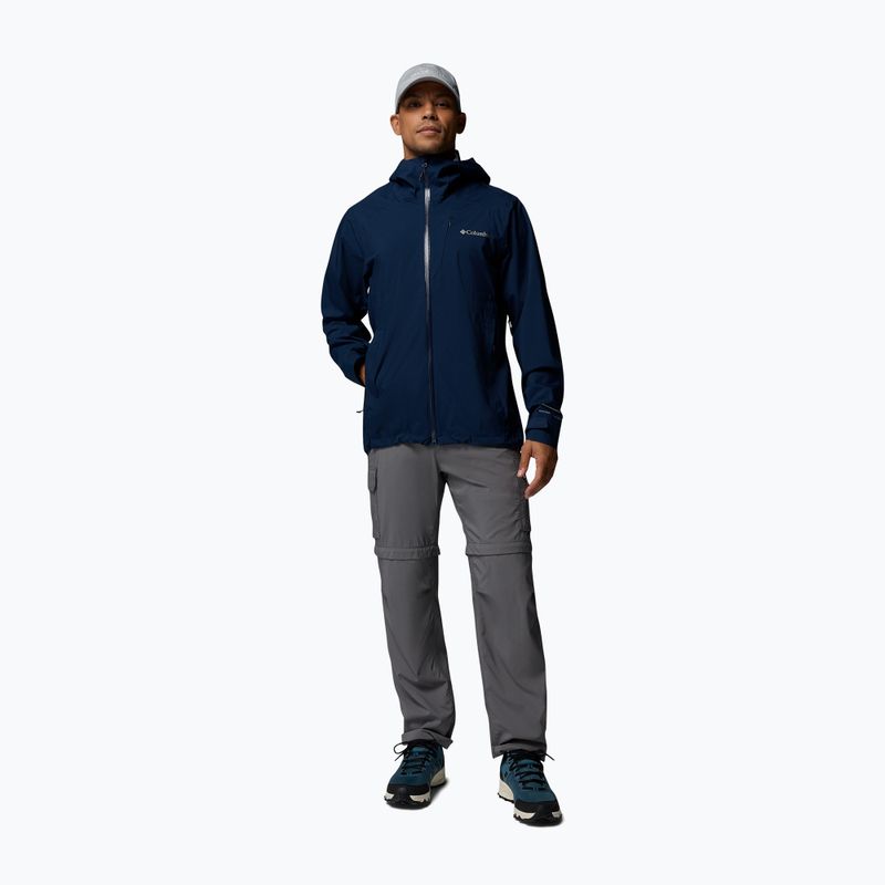 Giacca softshell da uomo Columbia Trailborne 2.5L collegiate navy 2