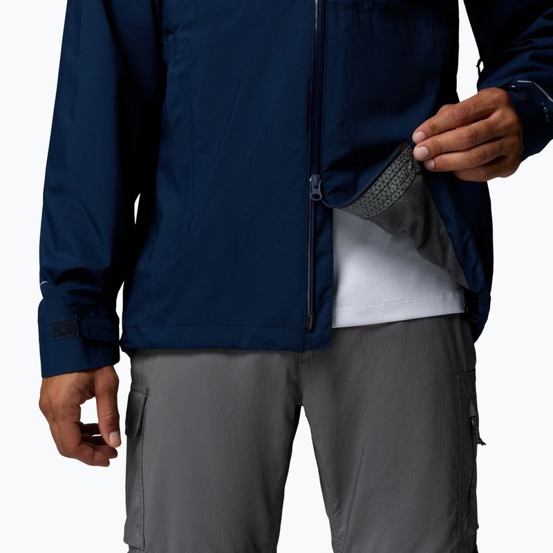 Giacca softshell da uomo Columbia Trailborne 2.5L collegiate navy 11