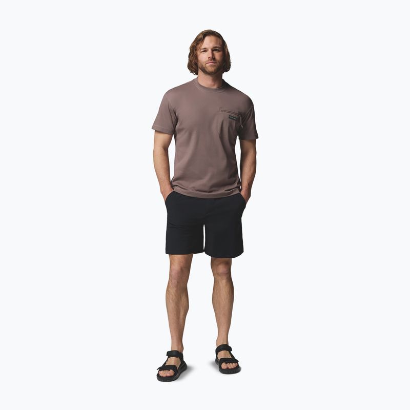 T-shirt da uomo Columbia Echo Passage SS Crew iron 2